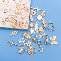 30pcs Zinc Alloy Tree Of Life Charms Pendants for DIY Jewelry Making