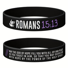 4pcs Letter Pattern Silicone Bracelet Christmas
