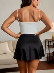 Sexy Tube Crop Cami Top Backless Vacation Stylish Top Spring Summer