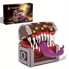 Dragon Dungeon Treasure Chest Monster Block Toy Gift Model
