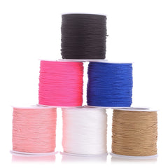 100m 0.8mm Nylon Thread Cord String DIY Bracelet Necklace Craft