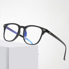 Multicolor Women's Transparent Glasses Frame Light Blocking Glasses