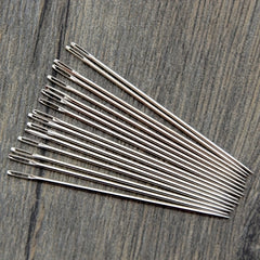 25pcs Large Eye Sewing Needles Stainless Steel Knitting Needl