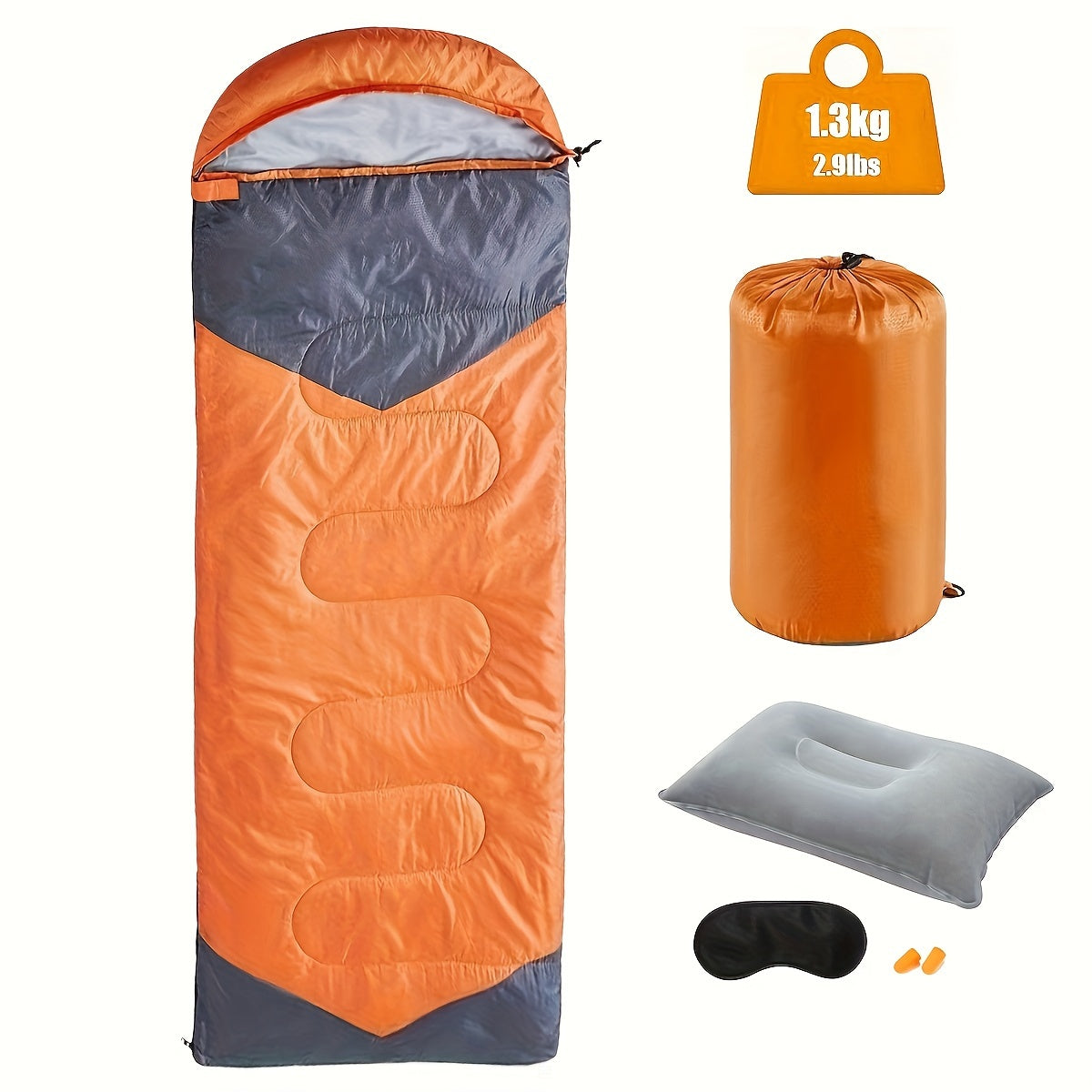 Lightweight Waterproof Sleeping Bag for Outdoor Camping