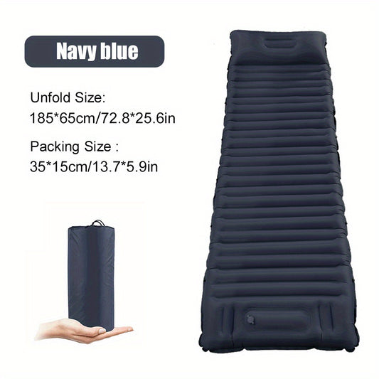 Ultralight Sleeping Pad with Pillow and Pump for Camping
