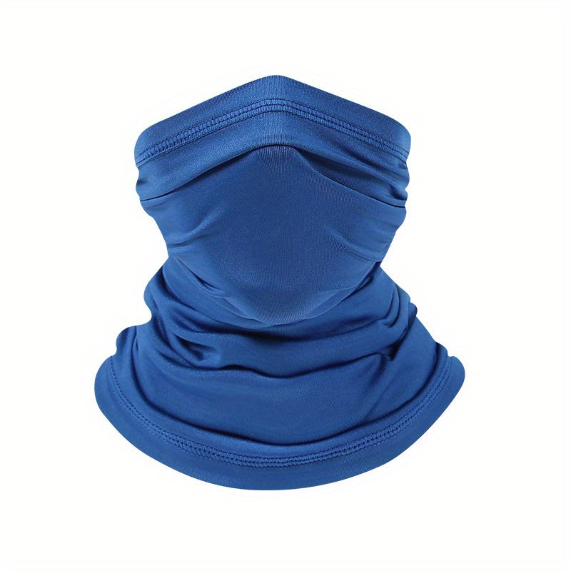 Outdoor Neck Gaiter Ice Silk Sunscreen Scarf Motorcycle Neck Cover