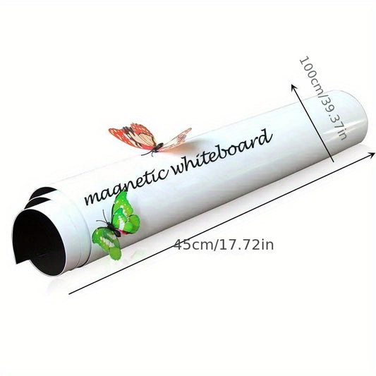 Magnetic Whiteboard Soft Whiteboard Wall Sticker 45 17 7 23 6in
