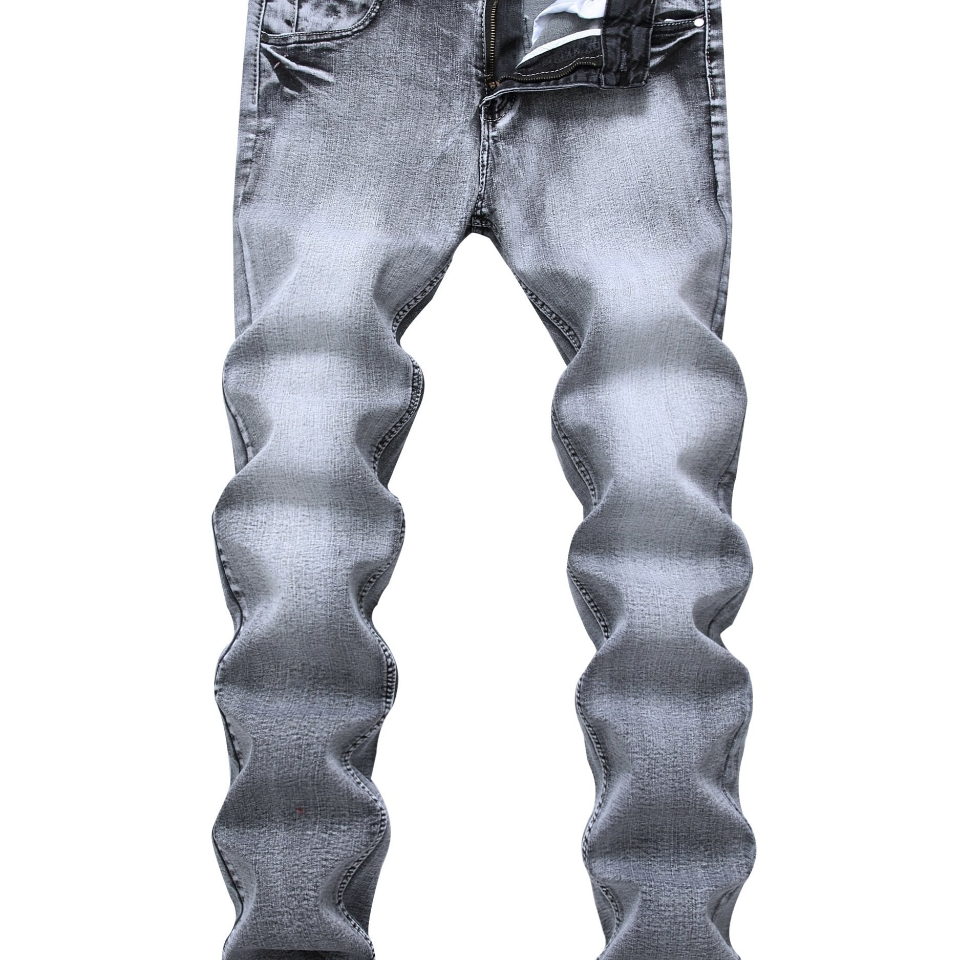 Men's Vintage Slim Washed Denim Jeans