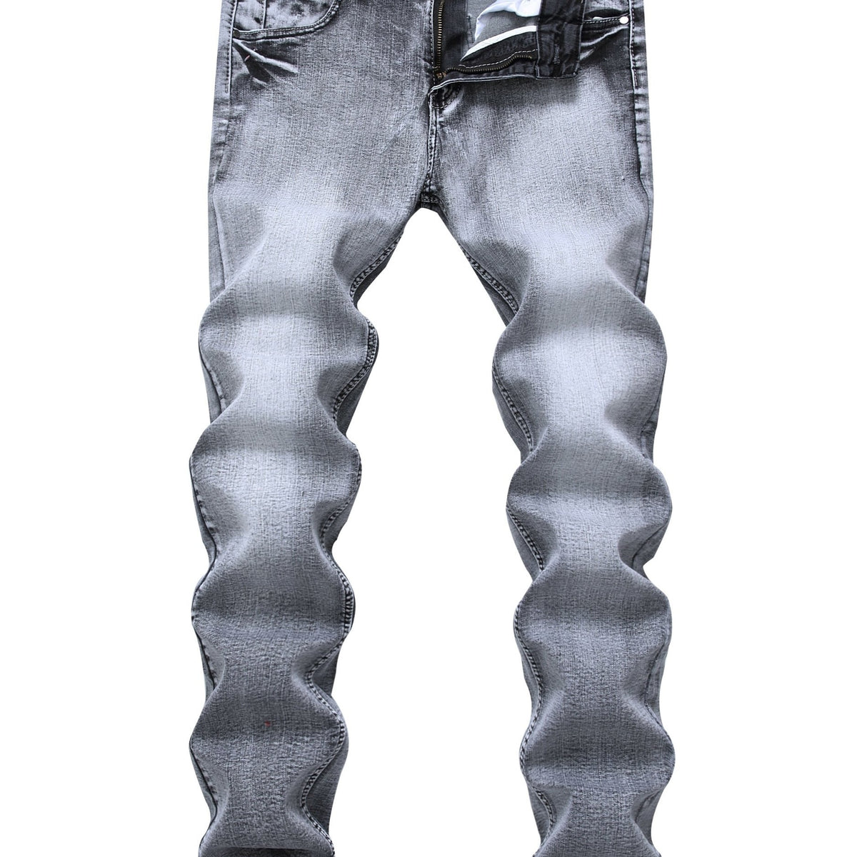 Men's Vintage Slim Washed Denim Jeans