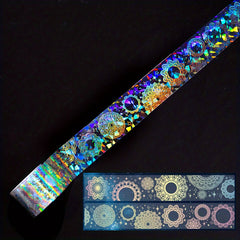 2m Laser PET Tape Stickers for DIY Crafts Bullet Journals Planners Scrapbook