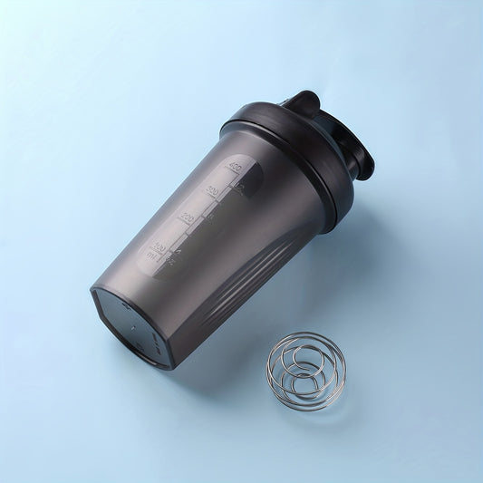 400ml Sports Protein Powder Shaker Cup - Flip Top Sports Water Bottle