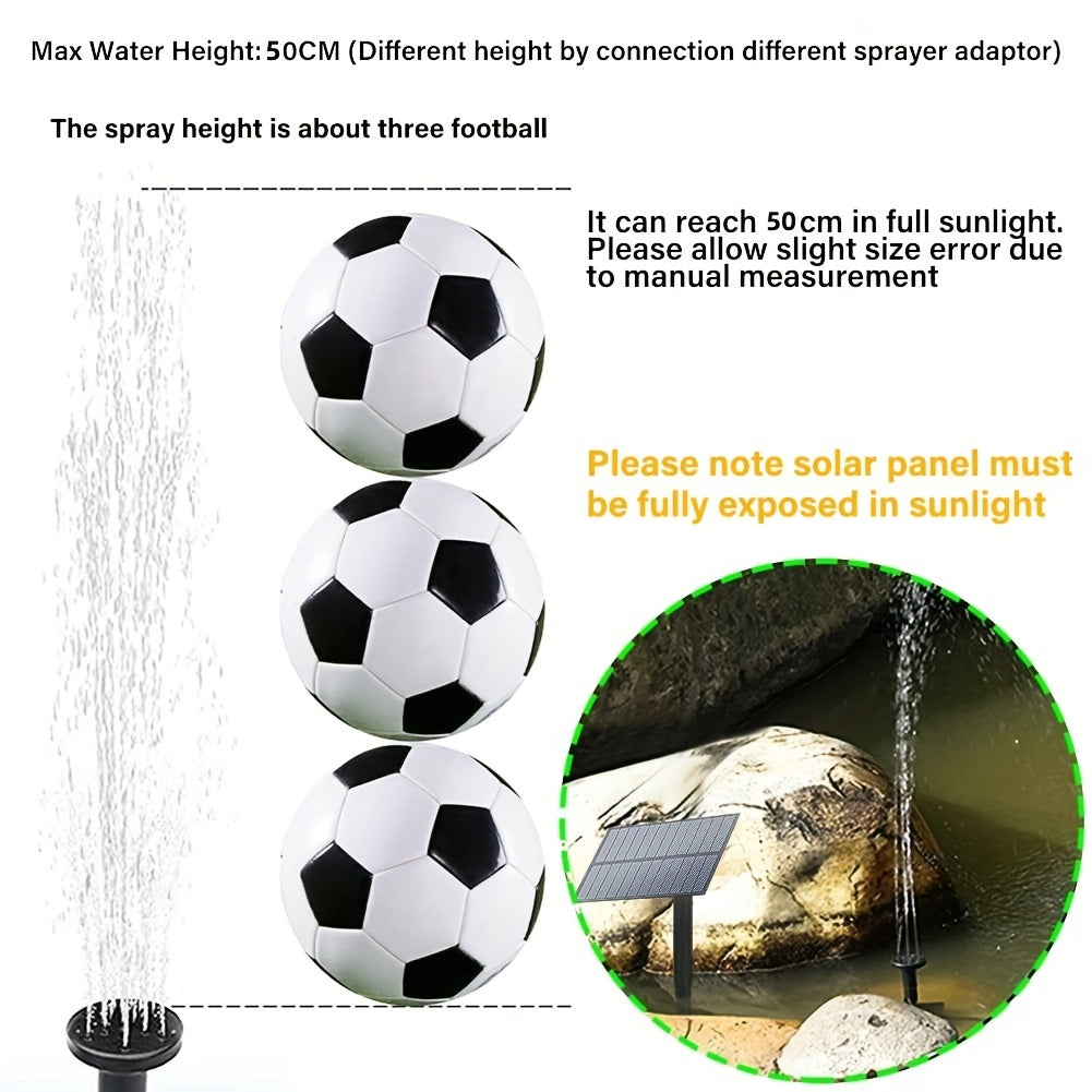Solar Water Fountain Pump Outdoor Upgraded Solar Fountain Pond Pump Kit