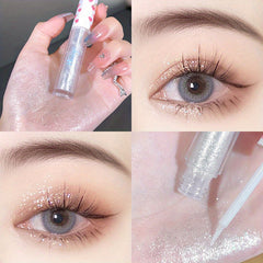 Glitter Liquid Eyeshadow Waterproof Highlighter Eyeliner Makeup
