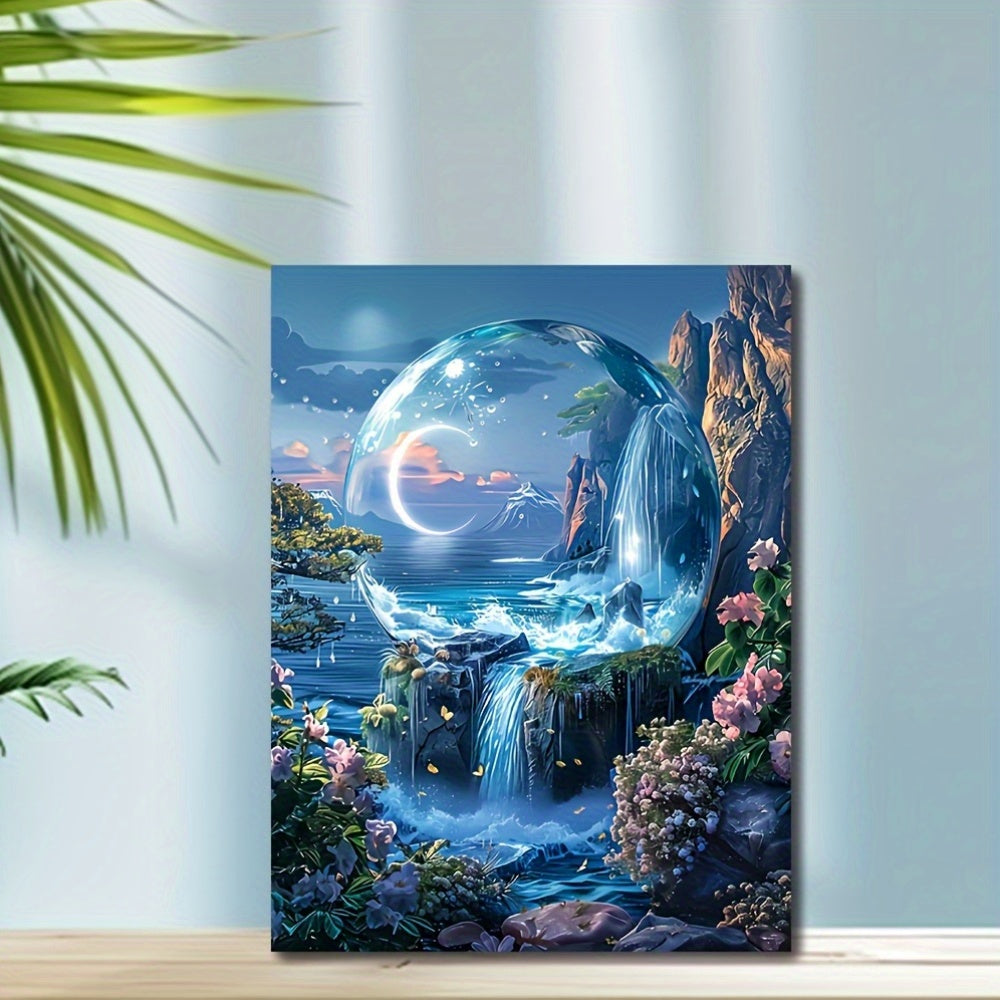 Fantasy Paradise DIY Digital Painting Kit 40x50 Unframed Home Wall Decor Gift
