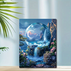 Fantasy Paradise DIY Digital Painting Kit 40x50 Unframed Home Wall Decor Gift