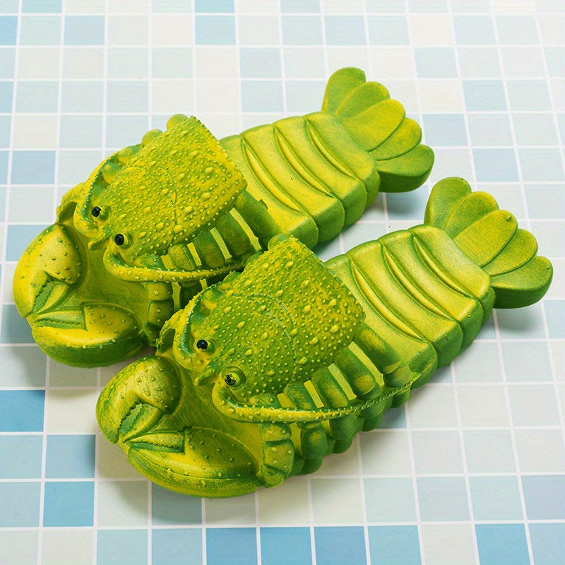Men's Lobster Slides Lightweight Non Slip Slippers
