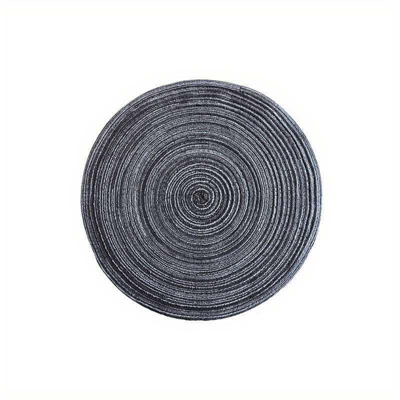 Round Placemats Heat Resistant Non Slip Kitchen Table Mat