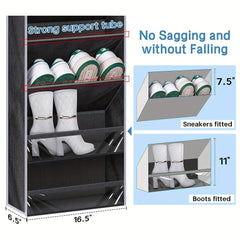 Over-the-Door Hat Storage Bag Organizer