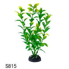 Artificial Plastic Aquarium Plants 7 9in Decoration