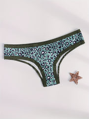 3pcs Lace Stitching Panties Low Waist Women's Lingerie