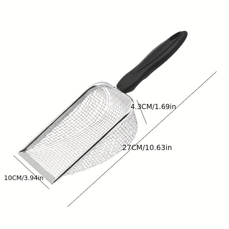 Stainless Steel Cat Litter Scoop Comfortable Handle