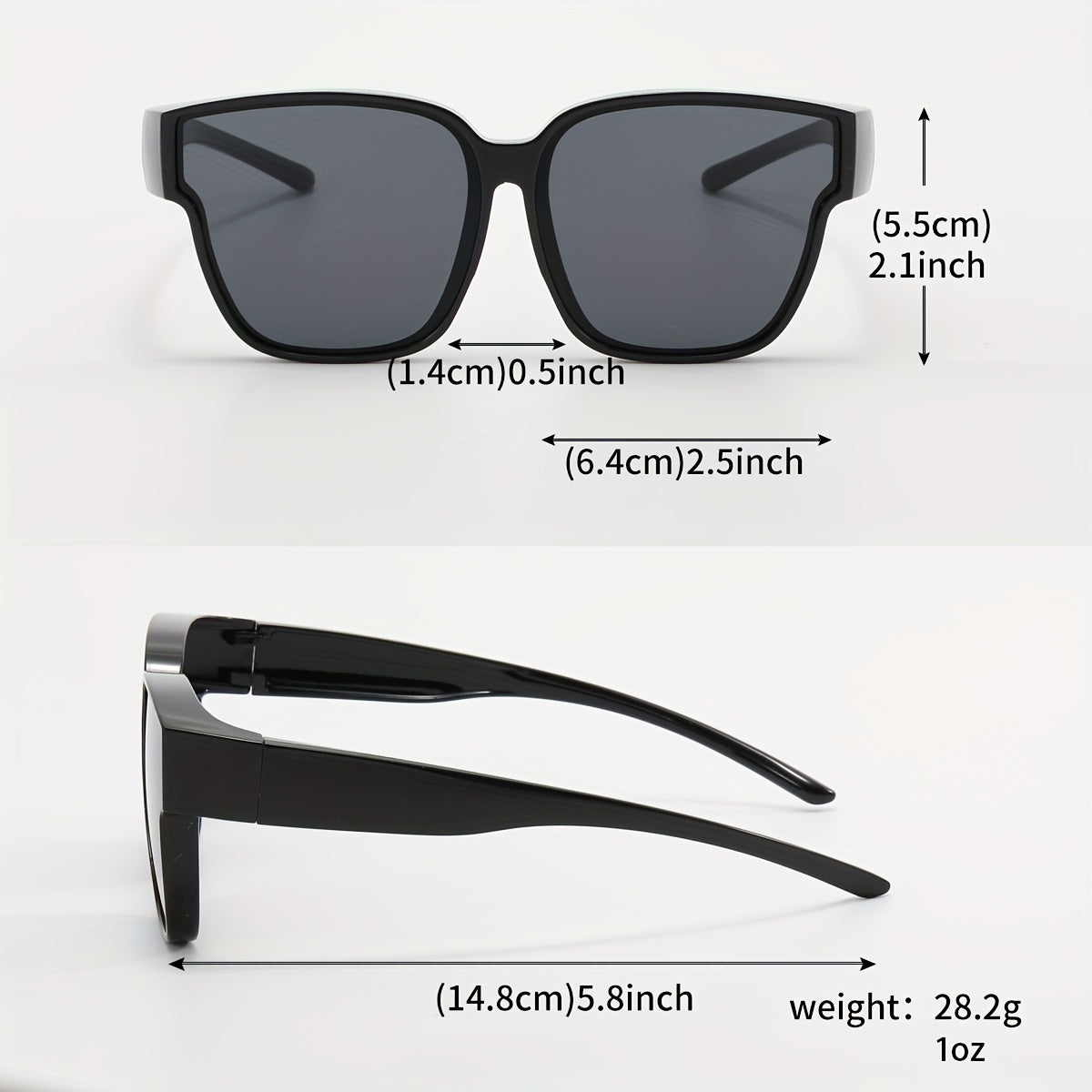 Anti Glare Fit Over Glasses Sunglasses UV400
