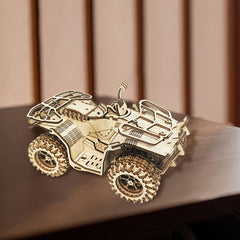 Wooden Beach Motorcycle Toy - Creative Desktop Ornament