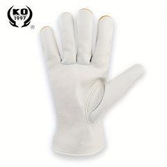 Soft Leather Work Gloves for Men and Women