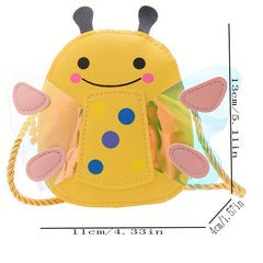 Butterfly Coin Purse Crossbody Bag For Girls