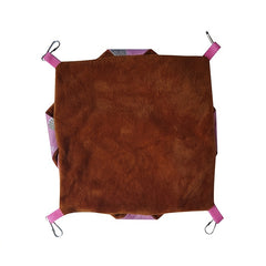Doublelayered Hamster Hammock Cozy Bed for Small Animals