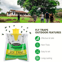 Hanging Fly Traps Fly Bags Disposable Fly Traps Pest Control