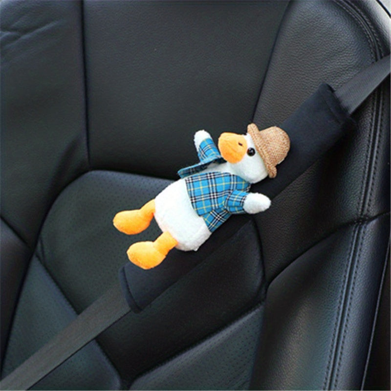 Soft Car Seat Belt Shoulder Pad Doll Couple Ornaments
