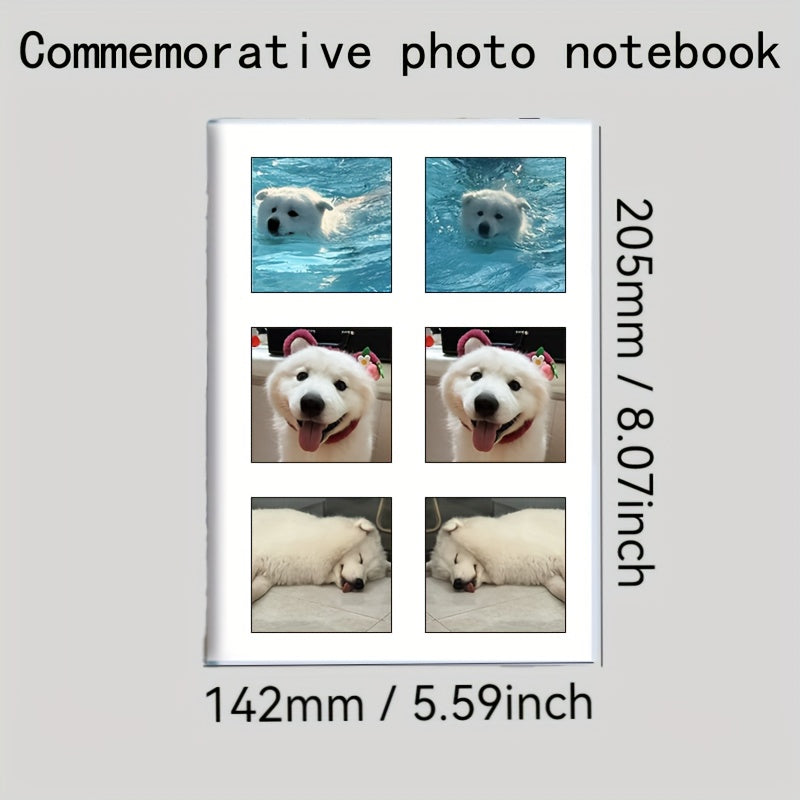 Custom Photo Notebook Personalized Memory Book for Graduation Pet Friends Family