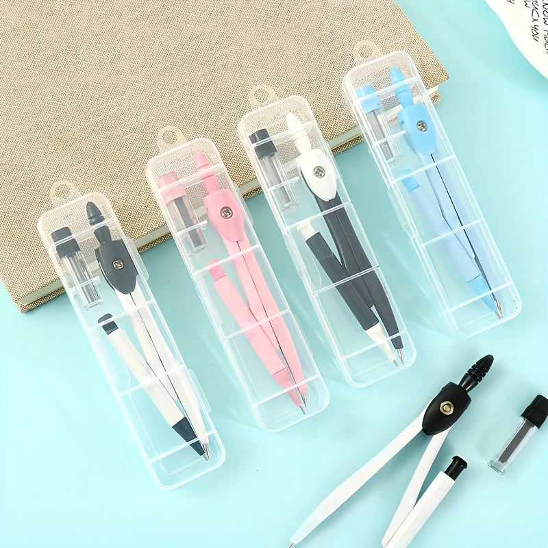 Round Gauge Set Student Examination Metal Drawing Round Gauge Painting Tool Math