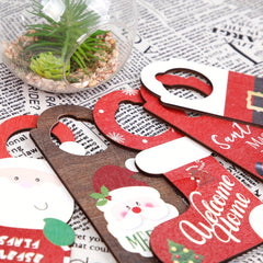 Christmas Decoration Thumb Door Hanging Snowman Christmas Stocking Pendant