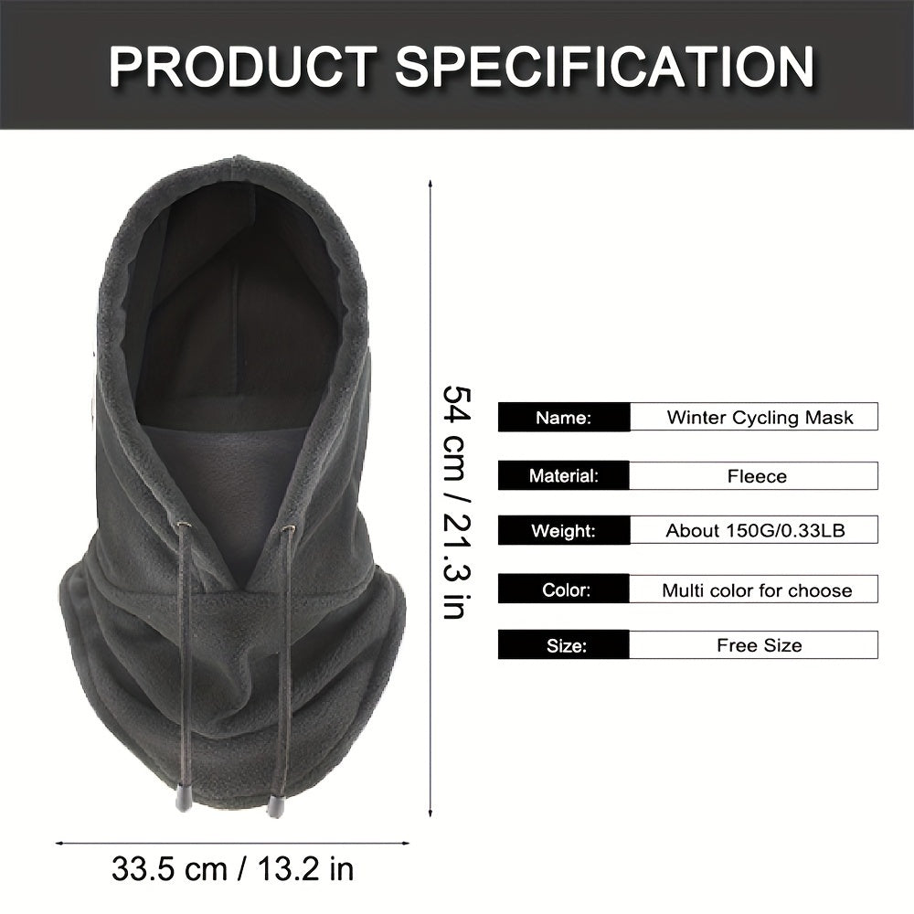 Balaclava Face Mask Windproof Warm Hat for Outdoor Activities