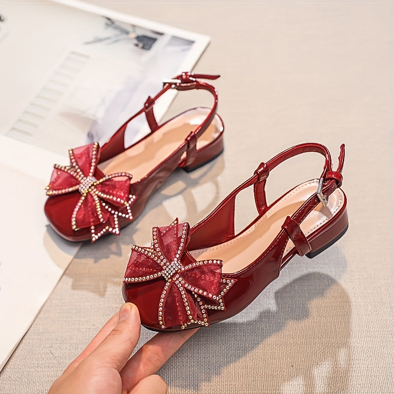 Girls' Bowknot Sandals Lightweight Anti Slip Summer Shoes