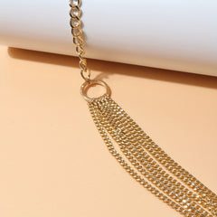 Vintage Coin Pendant Body Chain for Women