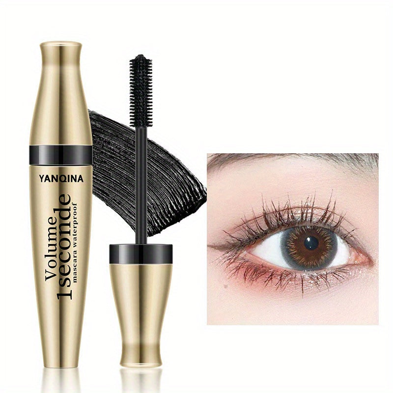 Waterproof Mascara Thickening Curling Silicone Brush Long Lasting Lashes