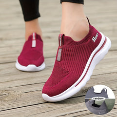 Comfortable Thick Sole Mesh Running Shoes Breathable Sneakers