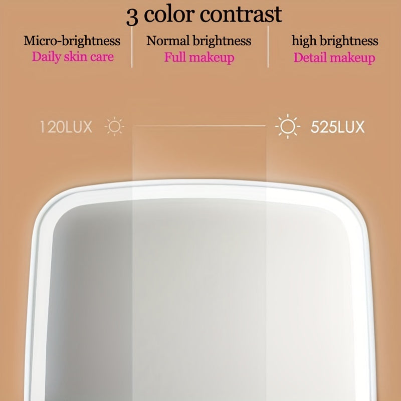 Portable Touch Screen Makeup Mirror Folding Vanity Mirror