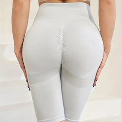 High Waist Yoga Sports Shorts for Women