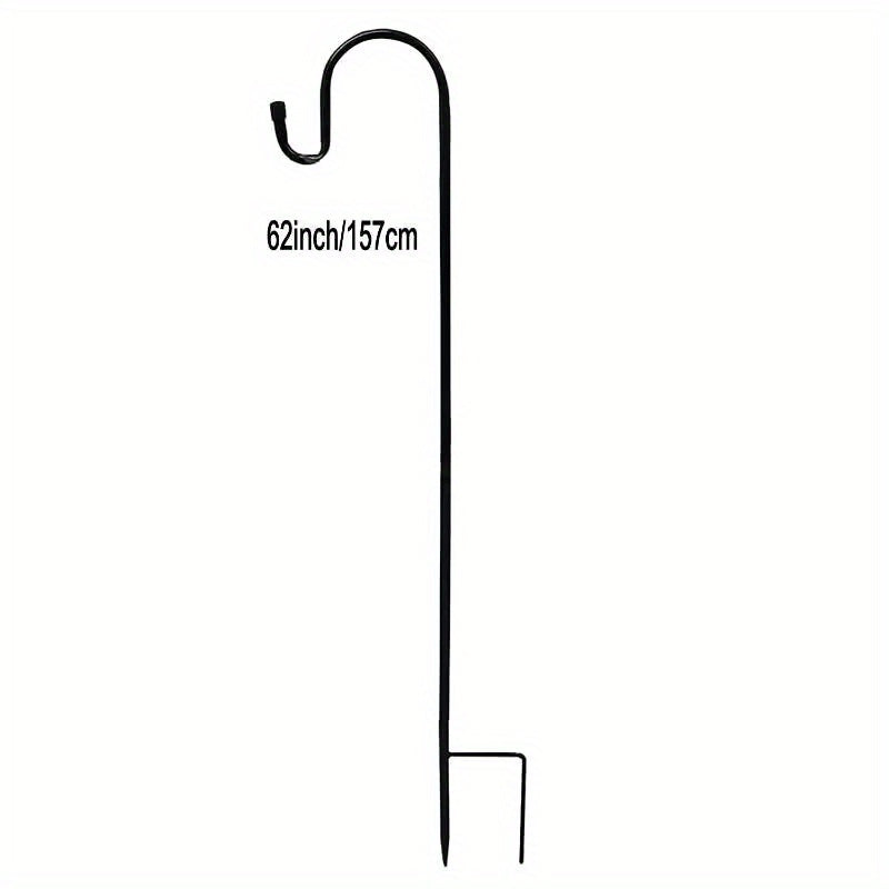 Outdoor Sheep Hook Garden Post Plant Stand Hook
