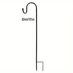 Outdoor Sheep Hook Garden Post Plant Stand Hook