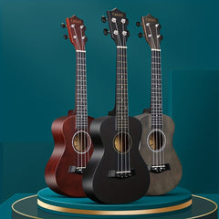 21 23 Inch Basswood Ukulele Bundle Bag Tuner Pick Capo Strap S