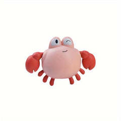 One Piece Bathroom Swimming Bath Toy Splash Cartoon Crab for Infants