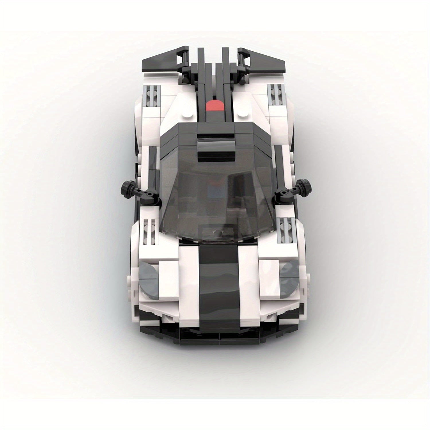 MOC Sports Car Building Kit ABS Plastic Racing Car Model Blocks Set