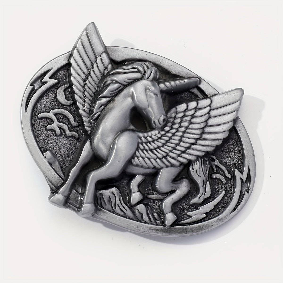 Vintage Flying Horse Belt Buckle For Women & Men