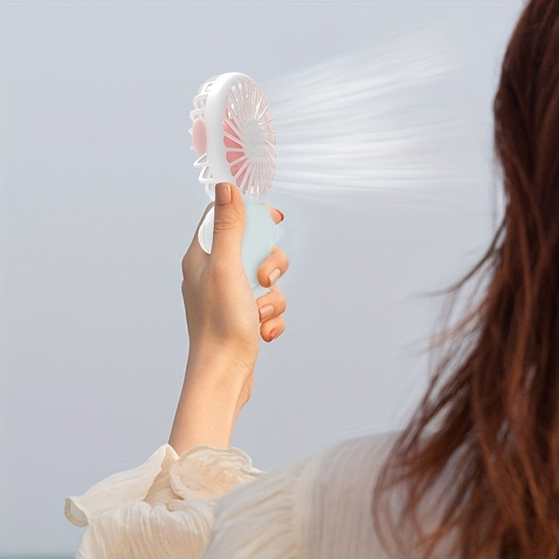 USB Rechargeable Handheld Fan for Summer