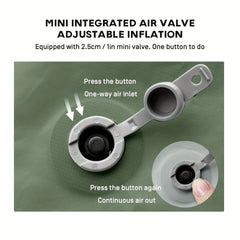 ETROL Inflatable Cushion for Camping and Travel with Support for Office and Home